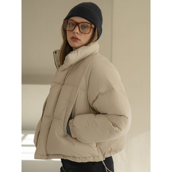 SIOT4010 Duckdown crop PD_Light beige