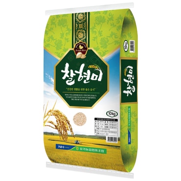  [유가농협] 찰현미 10kg/ 단일품종 동진찰