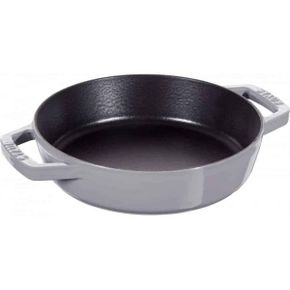 영국 스타우브 냄비 Staub double handle skillet 34cm Grey 1683138