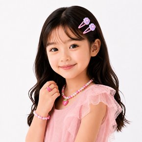 여아 어린이 러블리 주얼리 세트 4-option