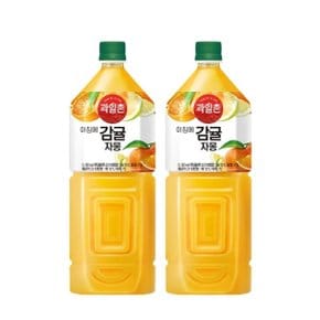 과일촌 아침에 감귤자몽 2L 6개