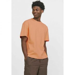 4511329 Jack  Jones EINFARBIGES KURZARM DROPPED SHOULDER - Basic T-shirt apricot ice