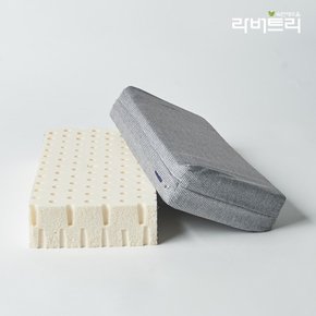 천연라텍스 사각베개 + 겉커버 포함