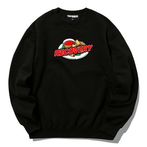 RECOVERY FRY 크루넥(블랙)_TRIP20CNBLK041