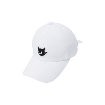 왁 Women Ribbon Cap_WGRCX24901WHX