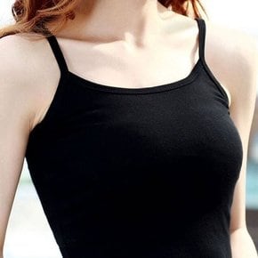 여성 스판 끈나시 슬림 이너 나시 기본 나시티 나시티 끈나시 이너나시 민소매