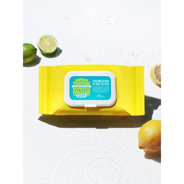 스트레스 릴리빙 퓨어풀 클렌징 티슈 80매