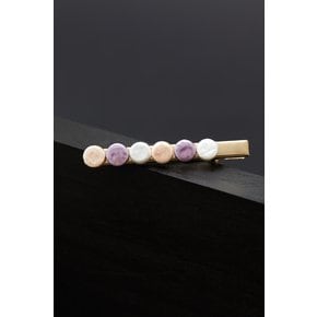 Pastel Shell Pearl Hairpin - 6cm