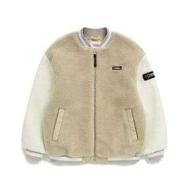 내셔널지오그래픽키즈 K234UFJ040 스태디엄 플리스 자켓 BEIGE