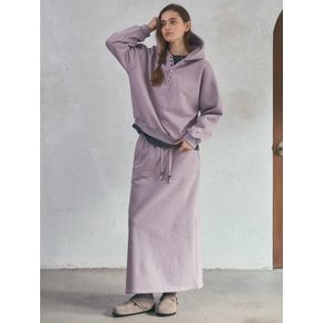 Cozy Henry Hoodie Sweat Setup_Vintage Pink(O25-SET02)