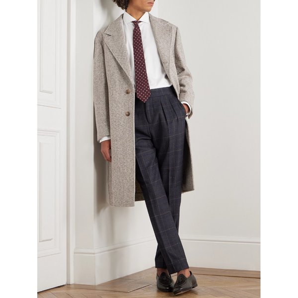 브루넬로쿠치넬리 슬림핏 코튼 옥스포드 셔츠 46376663162997695