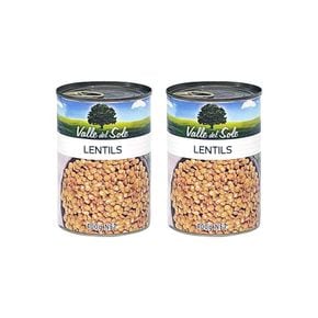 코렉스 발레델솔레 렌틸콩 통조림 400g X 2개[36042405]