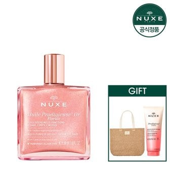 눅스 [쇼핑백] 윌 프로디쥬스 멀티 플로럴 쉬머오일 50ml+GIFT