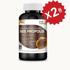 로얄캐네디언 BEE 프로폴리스 500mg 300캡슐 2EA