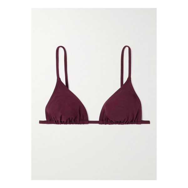 에레스 레 에센시엘 모우나 트라이앵글 비키니 탑 버건디 46376663162933920