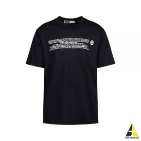 SS22TS01 BLACK (써드 스페이스 로고 티셔츠)