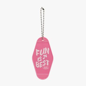 HOTEL ROOM KEYRING NIR PINK