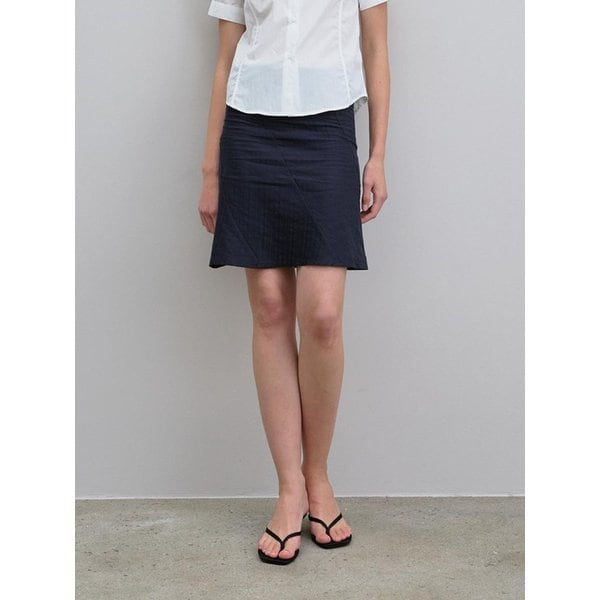 Tier Skirt (Navy)