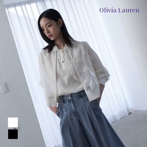 [26신상] 지오메트릭 레이스 점퍼_VOCCL6M4431