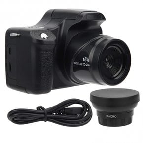 18X HD SLR 3.0 LCD + 줌 카메라, 인치 스크린, 긴 초점 거리, 휴대용, 컴팩트, 소형, 어린이,