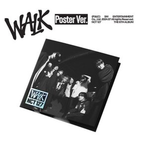 개봉앨범 포토카드 없음 / NCT 127 (엔시티 127) - 정규6집 WALK (Poster Ver.)