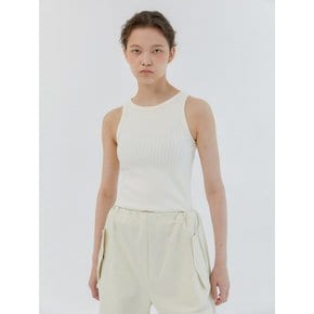 Racer Tank Top (Ivory)