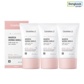 마데카 더마 쉴드 세이프 톤업 선크림 50ml(SPF50+) 3개