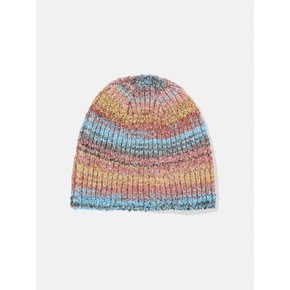 Boucle Multi Beanie Pink