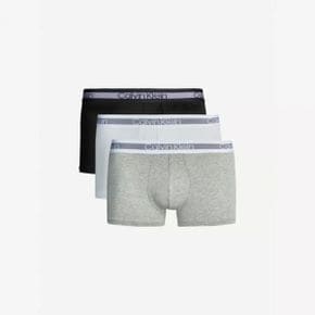 5514249 CALVIN KLEIN Classic logo-detail classic-fit pack of three cotton trunks