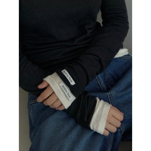 [1+1] Basic Layered Long Sleebe Tee _ 5 colors