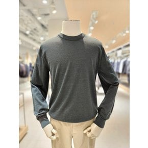 [파주점] [AND Z(앤드지)]그린컬러  WOOL 100% 라운드 스웨터(BZE3ER1201GN)