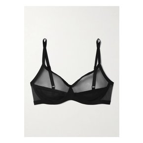 스트레치 메쉬 소프트컵 브라 블랙 1647597354388324