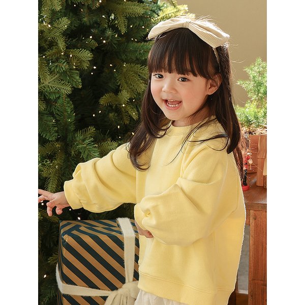 폴짝이는 - 유아 맨투맨 원피스