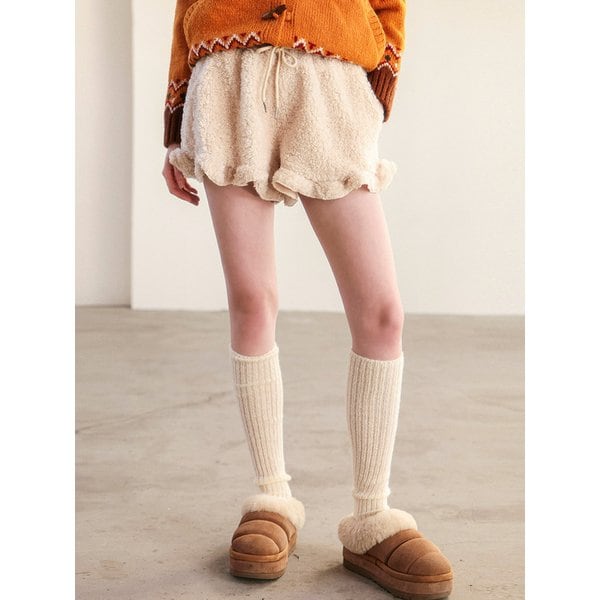 푸들 프릴 밴딩 쇼츠