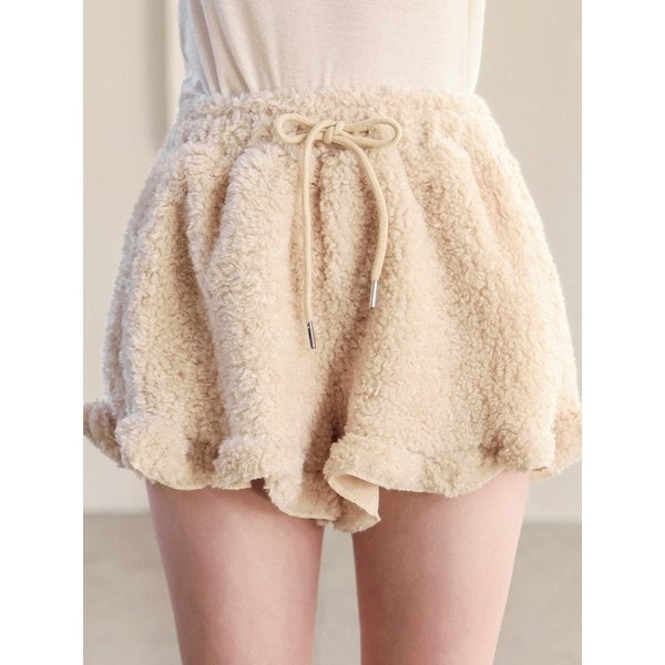 푸들 프릴 밴딩 쇼츠