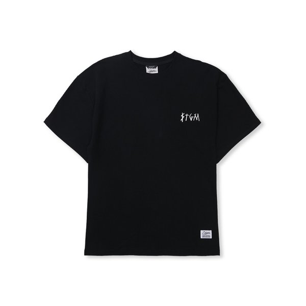 Staff Semi-oversized T-shirts Black