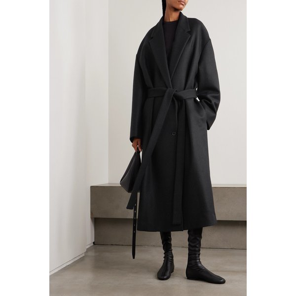 캘빈클라인 베아트리스 벨티드 울 캐시미어 블렌드 코트 46376663162923366