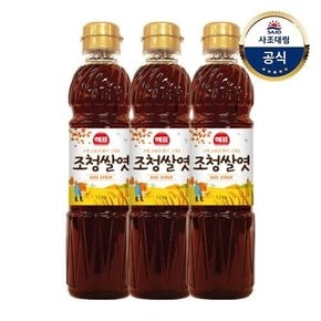 [사조대림] 조청1.2kg(쌀엿) x3개