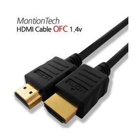 (케이블메이트) 모션테크 HDMI Ver1.4 무산소동선 OFC 골드 케이블 3M