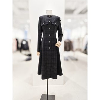 아이잗컬렉션 [파주점] [더아이잗컬렉션]울 블렌드 트위드 롱 원피스 CRCA0OP071