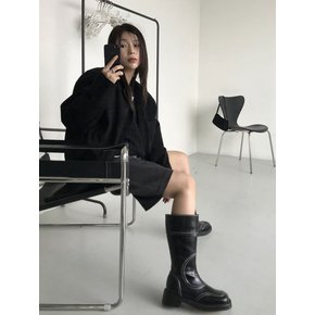 Stitch line boots (1color)