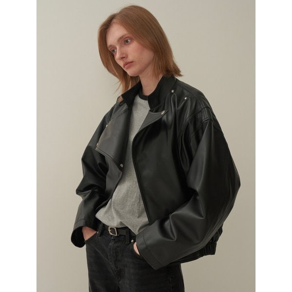 램스킨 레더 점퍼 (ITALY LAMBSKIN) - Black