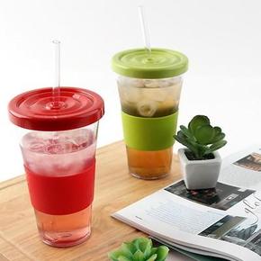 [BF12] straw tumbler (red/blue/green)