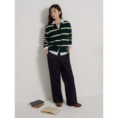 스트라이프 카디건  그린 BF6X5AC06M