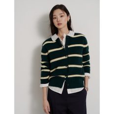 스트라이프 카디건  그린 BF6X5AC06M