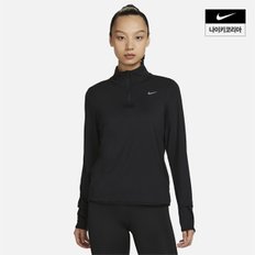 우먼스 나이키 드라이 핏 스위프트 엘리먼트 UV 쿼터집 러닝 탑 NIKE FB4317-010