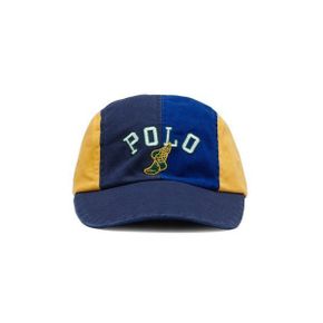 RALPH LAUREN 컬러블록 트윌 포 패널 캡 - 멀티 106831395