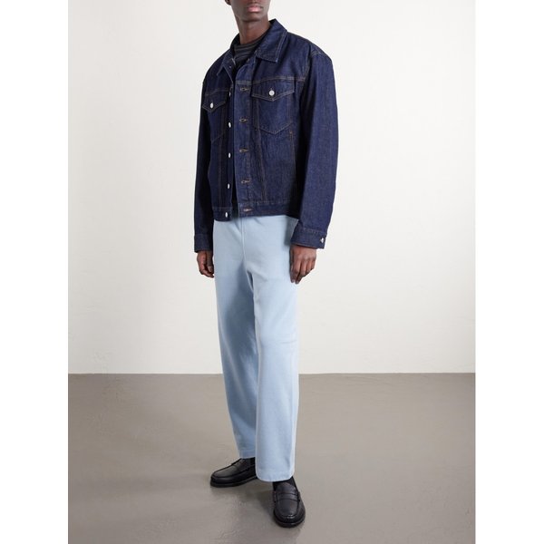 레미 릴리프 스트레이트 코튼 저지 스웨트팬츠 46376663163074094