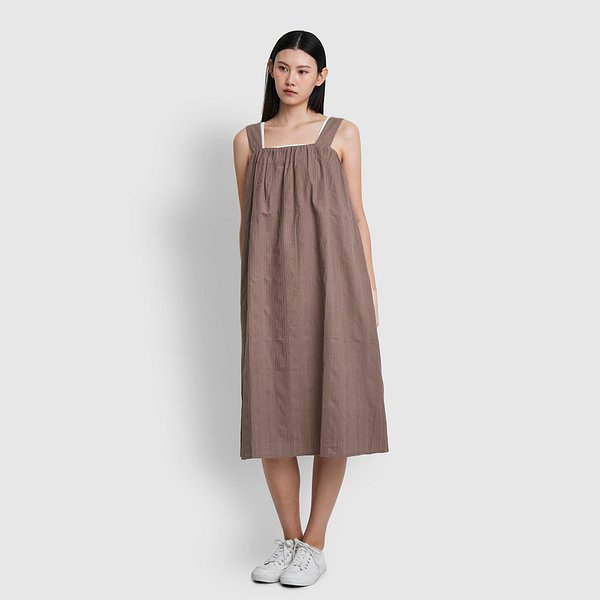 여 링클 민소매 파자마 원피스 J2062030910BS