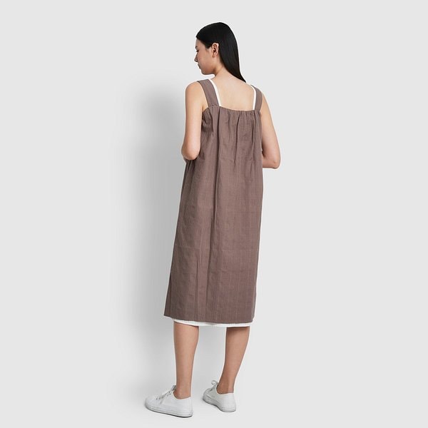 여 링클 민소매 파자마 원피스 J2062030910BS